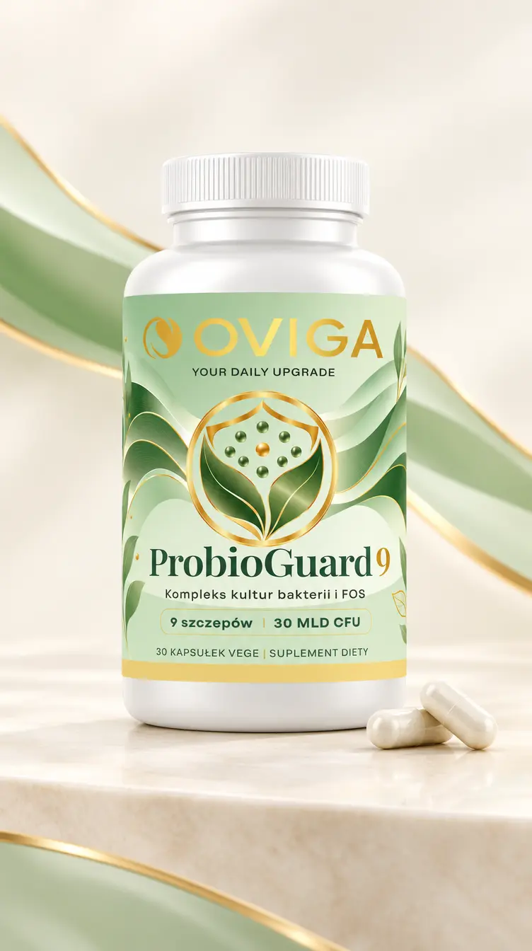 OVIGA ProbioGuard9 Probiotyk 30 mld CFU 9 szczepów (30 kapsułek)