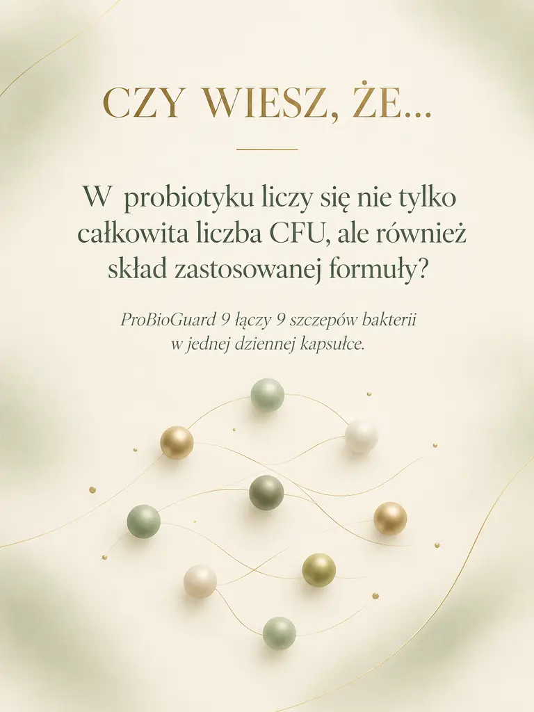 OVIGA ProbioGuard9 Probiotyk 30 mld CFU 9 szczepów (30 kapsułek)