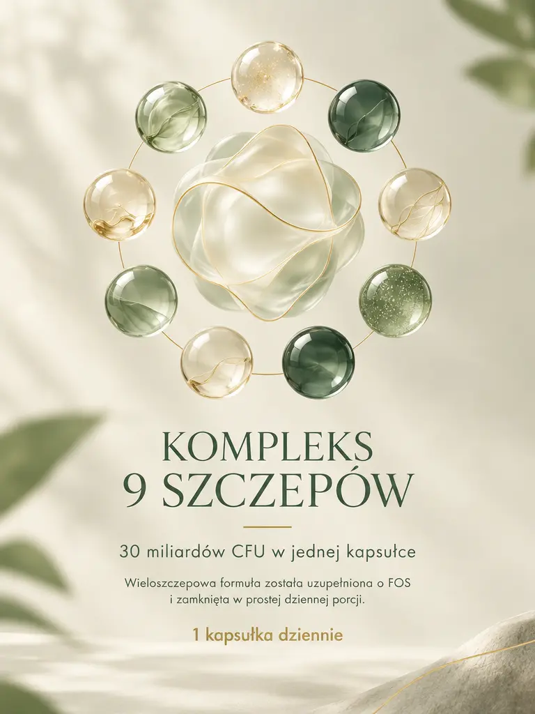 OVIGA ProbioGuard9 Probiotyk 30 mld CFU 9 szczepów (30 kapsułek)
