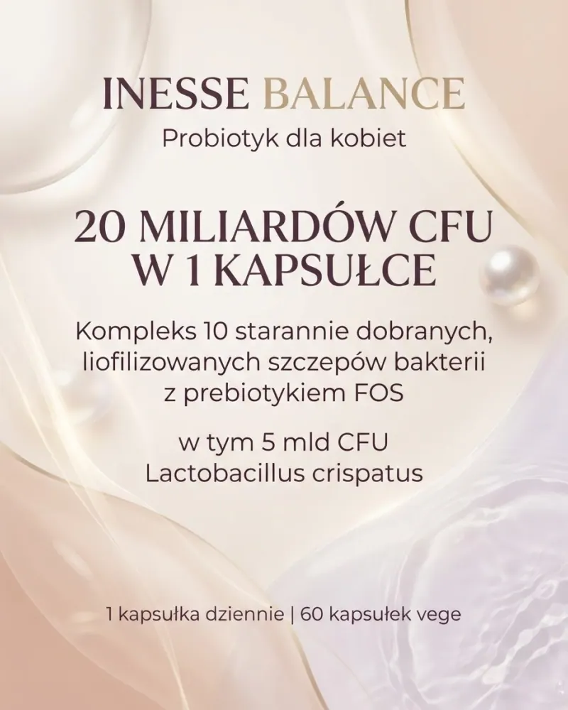 Probiotyk Inesse Balance (60 kapsułek)