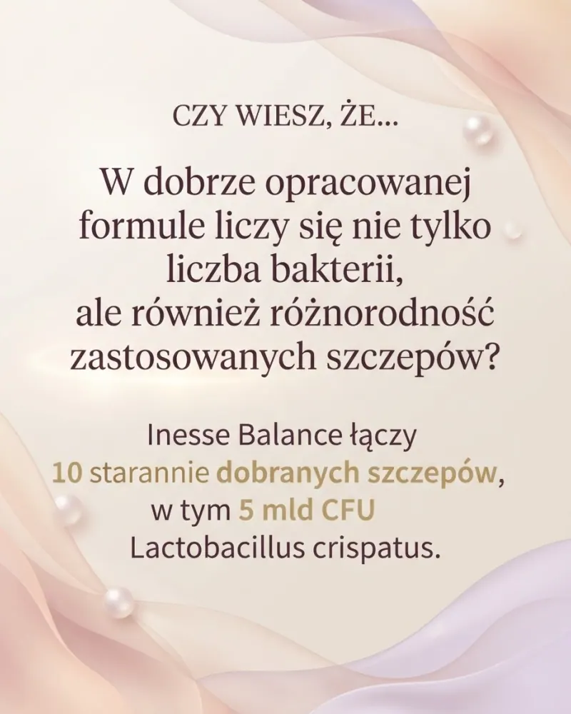 Probiotyk Inesse Balance (60 kapsułek)