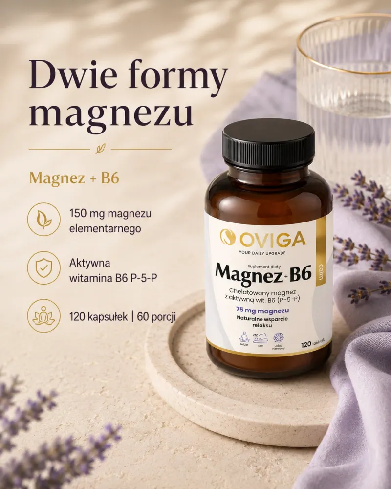 Magnez + B6 (120 tabletek)