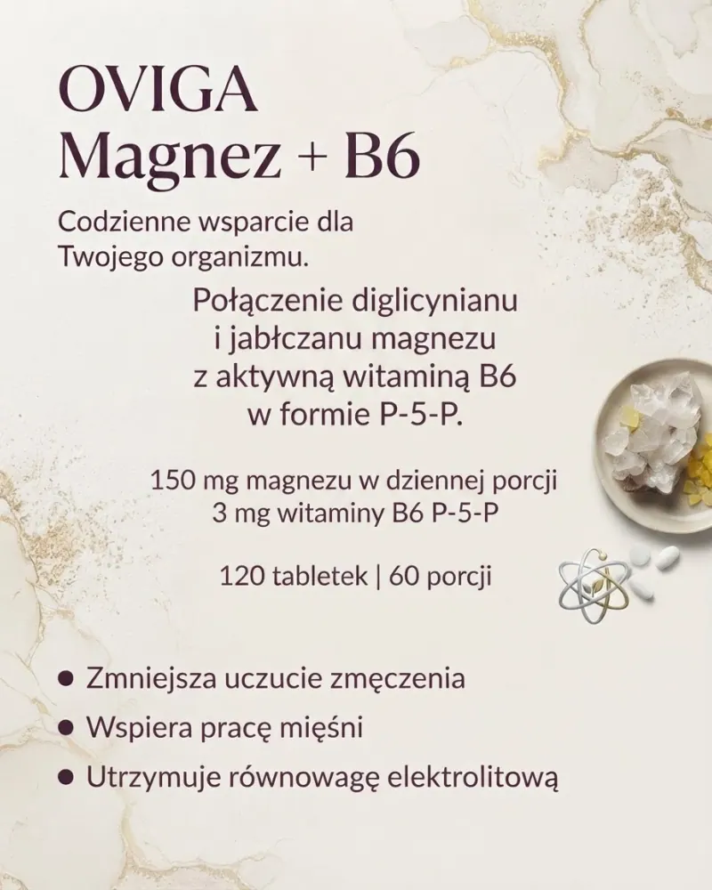 Magnez + B6 (120 tabletek)