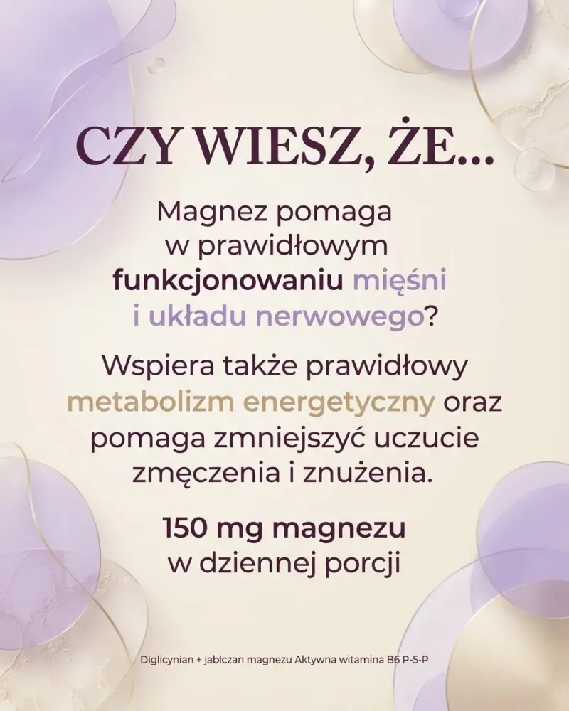 Magnez + B6 (120 tabletek)