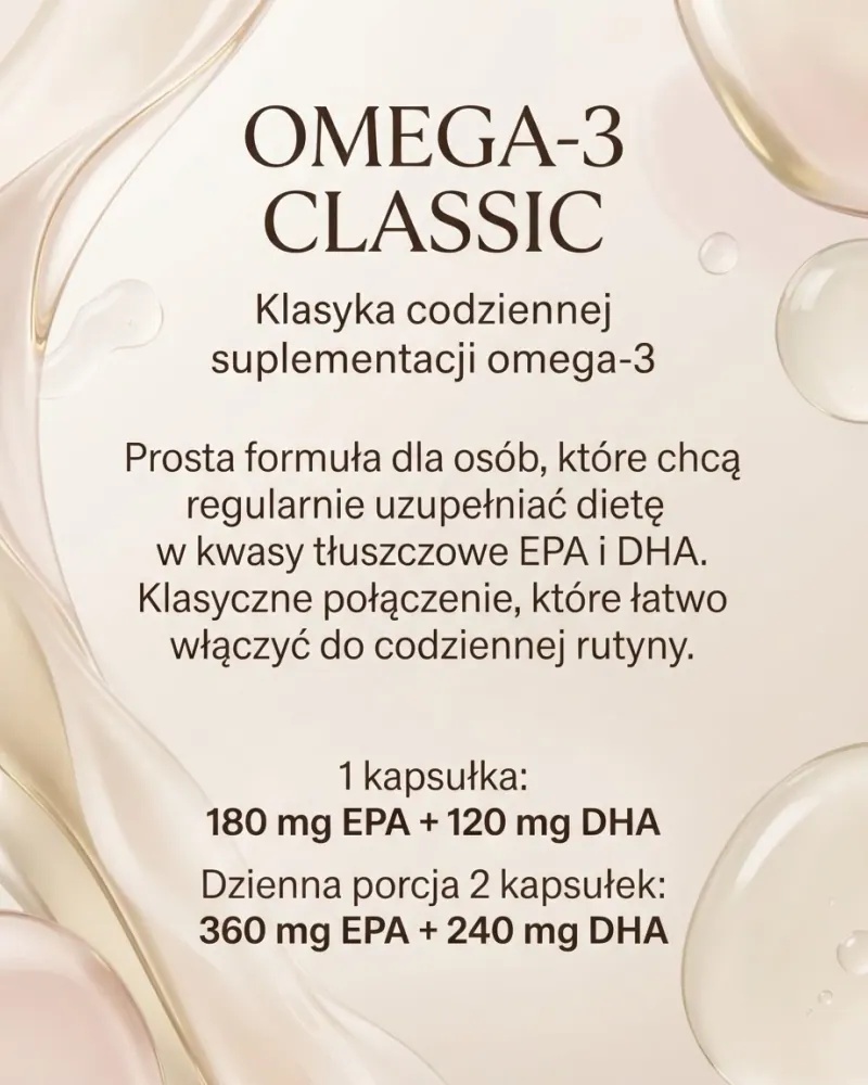Omega-3 CLASSIC (90 kapsułek)