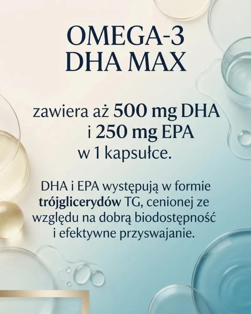 Omega-3 DHA MAX (90 kapsułek)