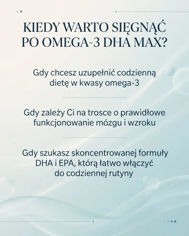 Omega-3 DHA MAX (90 kapsułek)